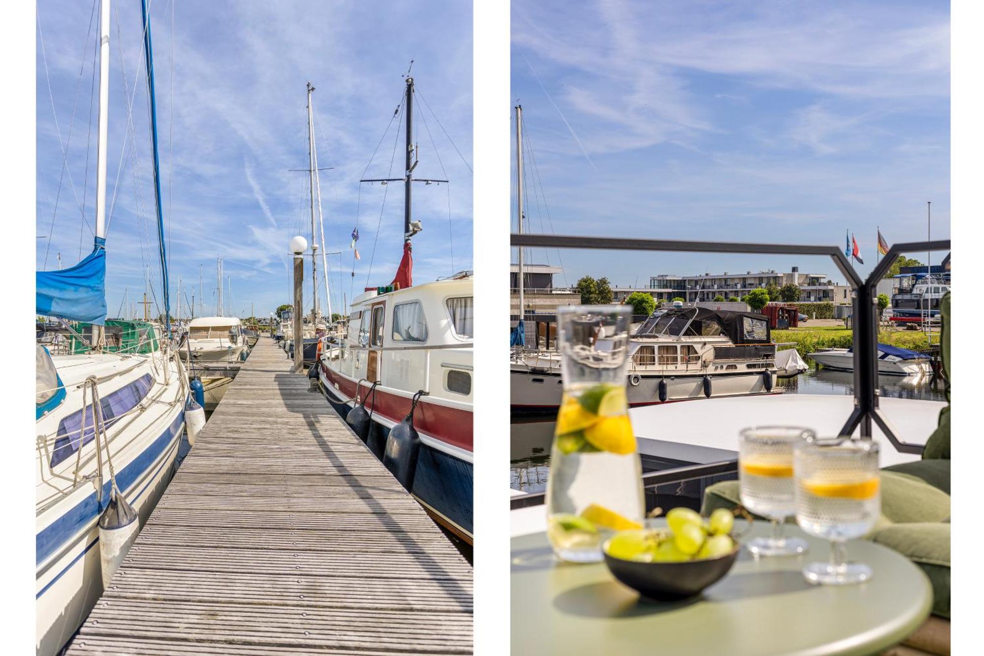 Cosy Tiny Houseboats Near Beach And Restaurants By Weltevreden Experience Zeewolde Exterior photo